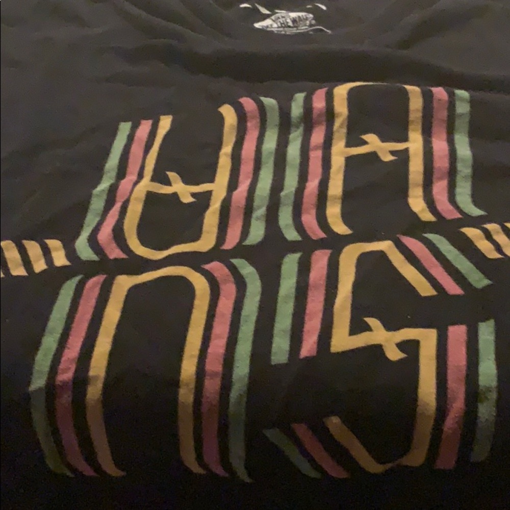 Vans Off The Wall Black Tee